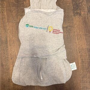 Gray AHN Sleep Swaddle newborn
